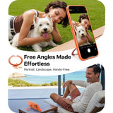 Torras iPhone 17 Pro Max Deksel Ostand Q3 Spin Energy Oransje