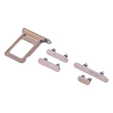 Knapper og SIM-kortholdere for iPhone 16 Pro og 16 Pro Max - sandfarget titan