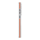 Rvelon Samsung Galaxy S23 Ultra Deksel Korrugerte MagSafe Oransje
