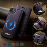 CaseMe iPhone 16e/iPhone 17e Etui C49 Series Lilla