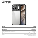 Dux Ducis iPhone 17 Pro Max/iPhone 18 Pro Max Deksel Aimo Series Svart