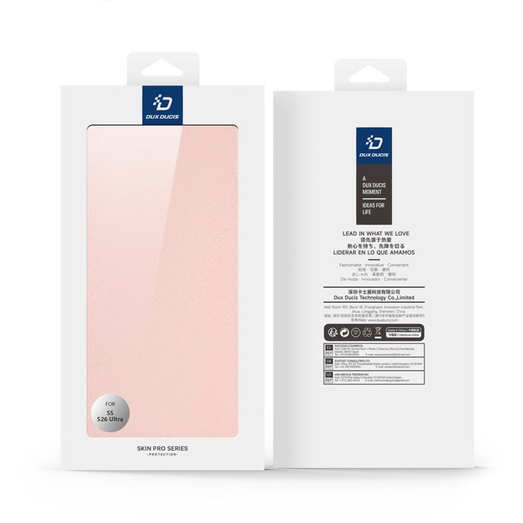 Dux Ducis Samsung Galaxy S26 Ultra Etui Skin Pro Series Rosa