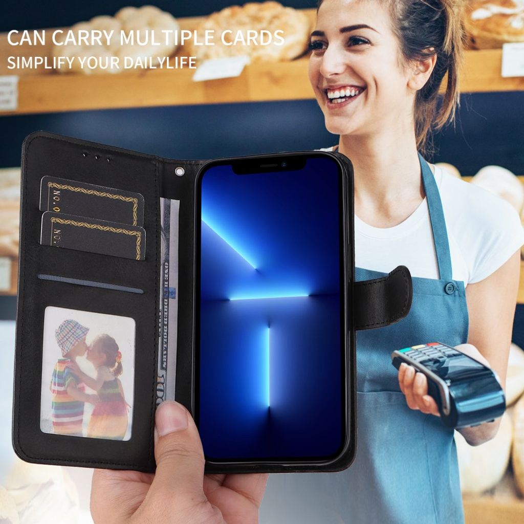Oppo Find X9 Pro Etui med Kortlomme Svart