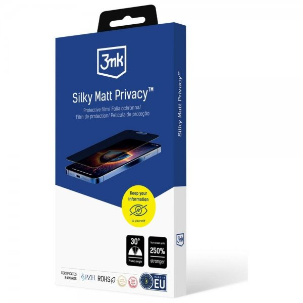 3mk Xiaomi 15T Skjermbeskytter Silky Matt Privacy