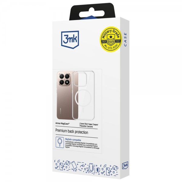 3mk Xiaomi 15T Deksel Armor MagCase Klar