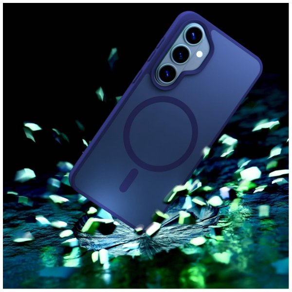 3mk Samsung Galaxy S26 Deksel Smoke MagCase Blå