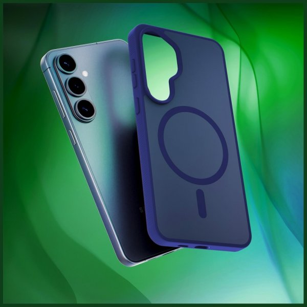 3mk Samsung Galaxy S26 Deksel Smoke MagCase Blå