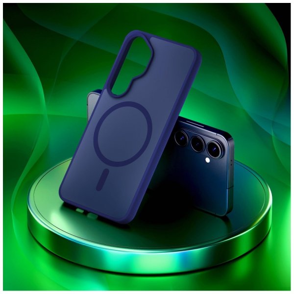 3mk Samsung Galaxy S26 Deksel Smoke MagCase Blå