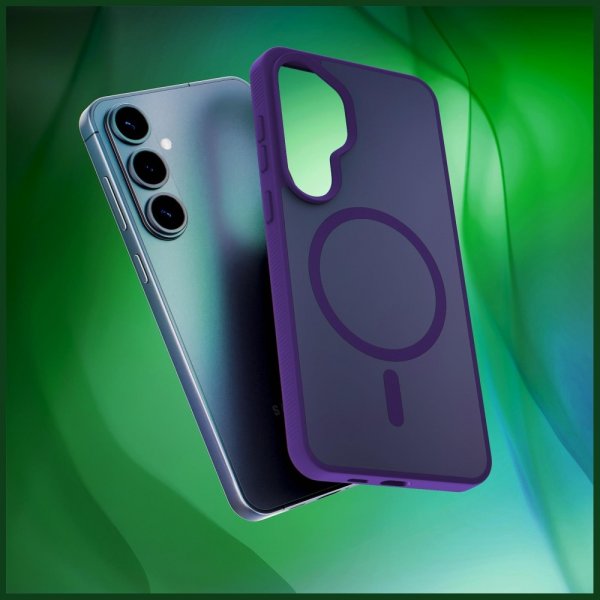 3mk Samsung Galaxy S26 Deksel Smoke MagCase Lilla