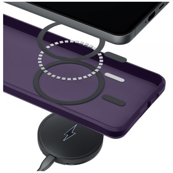3mk Samsung Galaxy S26 Deksel Smoke MagCase Lilla