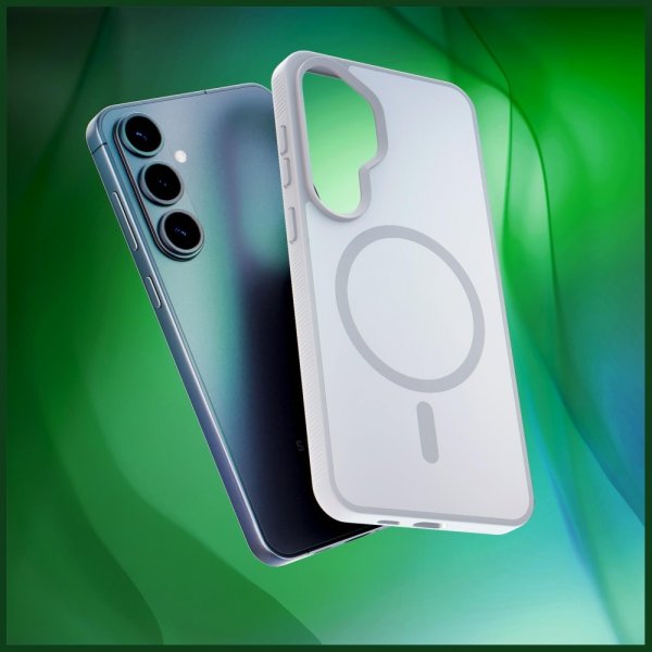 3mk Samsung Galaxy S26 Deksel Smoke MagCase Hvit