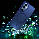 3mk Samsung Galaxy S26 Plus Deksel Smoke MagCase Blå