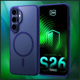 3mk Samsung Galaxy S26 Plus Deksel Smoke MagCase Blå