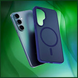 3mk Samsung Galaxy S26 Plus Deksel Smoke MagCase Blå