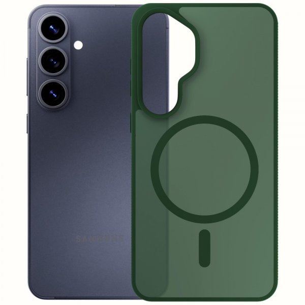 3mk Samsung Galaxy S26 Plus Deksel Smoke MagCase Grønn