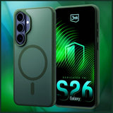 3mk Samsung Galaxy S26 Plus Deksel Smoke MagCase Grønn