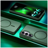 3mk Samsung Galaxy S26 Plus Deksel Smoke MagCase Grønn