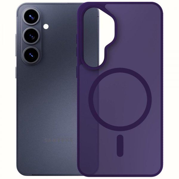 3mk Samsung Galaxy S26 Plus Deksel Smoke MagCase Lilla
