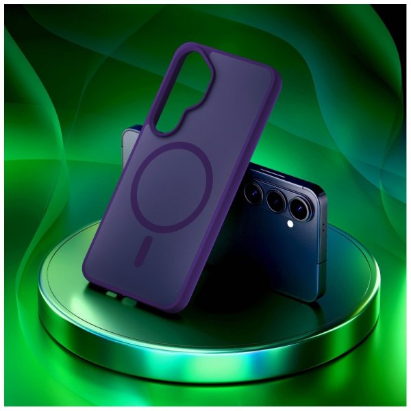 3mk Samsung Galaxy S26 Plus Deksel Smoke MagCase Lilla