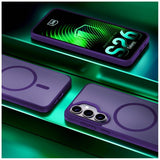3mk Samsung Galaxy S26 Plus Deksel Smoke MagCase Lilla