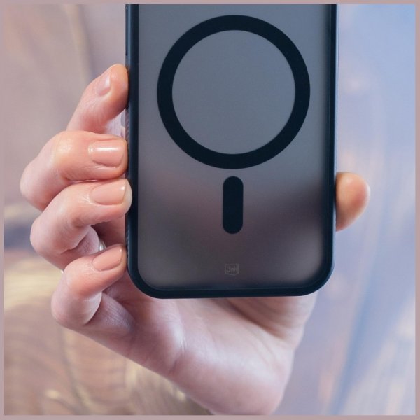 3mk Samsung Galaxy A37 Deksel Smoke MagCase Svart