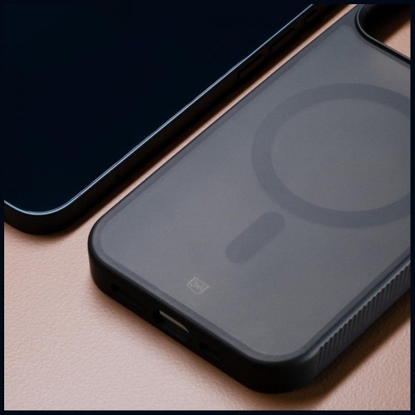 3mk Samsung Galaxy A37 Deksel Smoke MagCase Svart