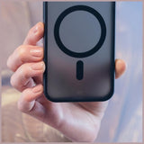 3mk Samsung Galaxy A57 Deksel Smoke MagCase Svart