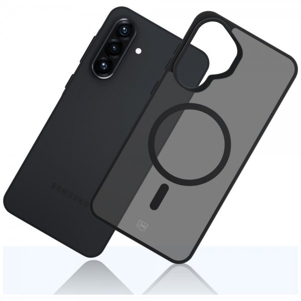 3mk Samsung Galaxy A57 Deksel Smoke MagCase Svart