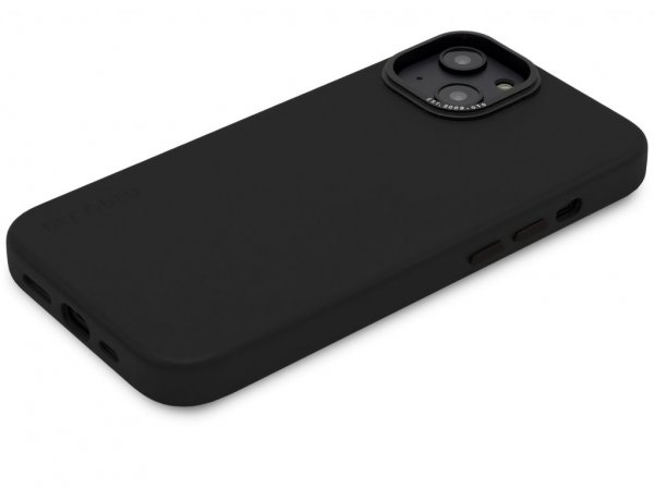 Decoded iPhone 14 Plus Deksel Leather Backcover Svart