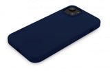 Decoded iPhone 14 Plus Deksel Silicone Backcover Navy Peony