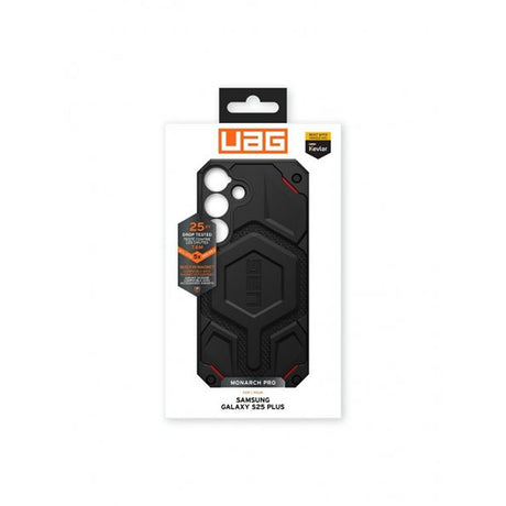 Urban Armor Gear (UAG) Samsung Galaxy S25 Plus Deksel Monarch Pro Kevlar MagSafe Svart