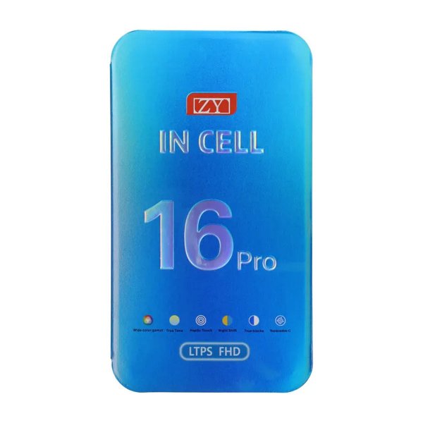 iPhone 16 Pro Skjerm med LCD Display ZY In-Cell FHD COF