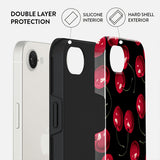 Burga iPhone 16e/17e Deksel Tough Cherrybomb
