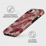 Burga iPhone 16e/iPhone 17e Deksel Tough Tender Kiss