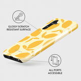 Burga Samsung Galaxy A16 Deksel Tough Lemon Tart