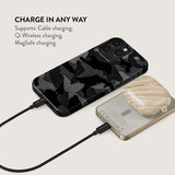 Burga Powerbank MagSafe 5000 mAh Night Black Camo Gull