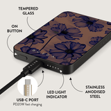Burga Powerbank MagSafe 5000 mAh Velvet Night