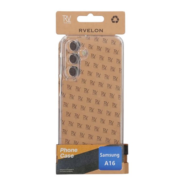 Rvelon Samsung Galaxy A16 Deksel Støtsikker Transparent