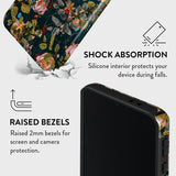 Burga Samsung Galaxy A36 Deksel Tough Bloomy Garden