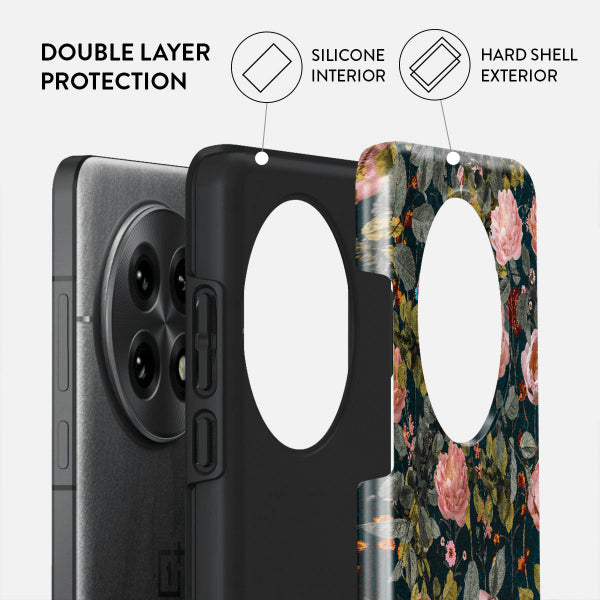 Burga OnePlus 13 Deksel Tough Bloomy Garden
