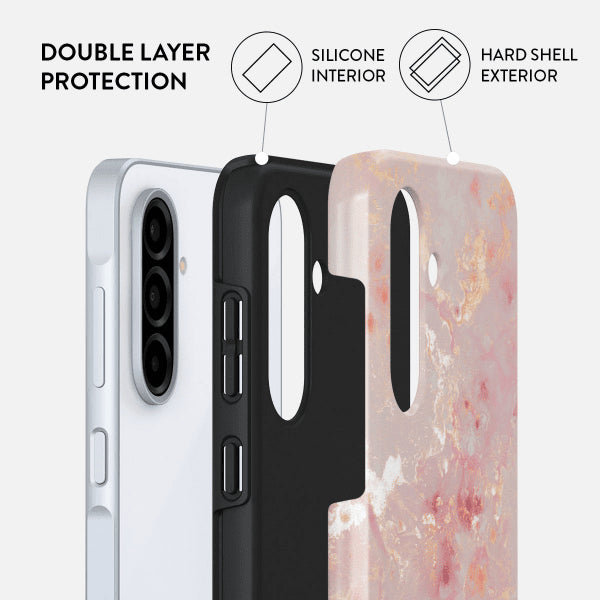 Burga Samsung Galaxy A56 Deksel Tough Golden Coral