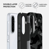 Burga Samsung Galaxy A26 Deksel Tough Night Black Camo