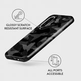 Burga Samsung Galaxy A26 Deksel Tough Night Black Camo