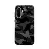 Burga Samsung Galaxy A36 Deksel Tough Night Black Camo