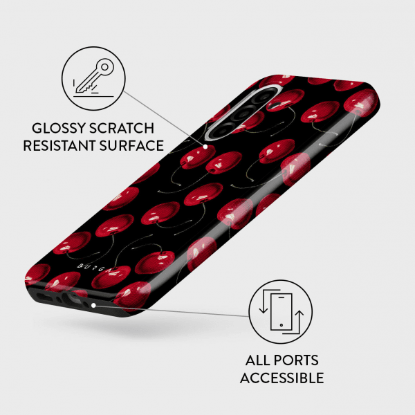 Burga Samsung Galaxy A36 Deksel Tough Cherrybomb