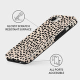 Burga iPhone 16e/iPhone 17e Deksel Tough MagSafe Almond Latte