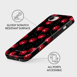 Burga iPhone 16e/iPhone 17e Deksel Tough MagSafe Cherrybomb