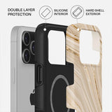 Burga iPhone 17 Pro Deksel Tough MagSafe Full Glam