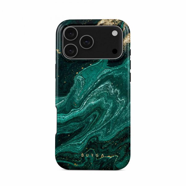 Burga iPhone 17 Pro Max Deksel Tough MagSafe Emerald Pool