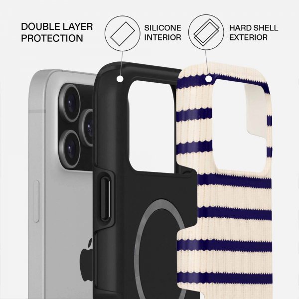 Burga iPhone 17 Pro Deksel Tough MagSafe Old Money